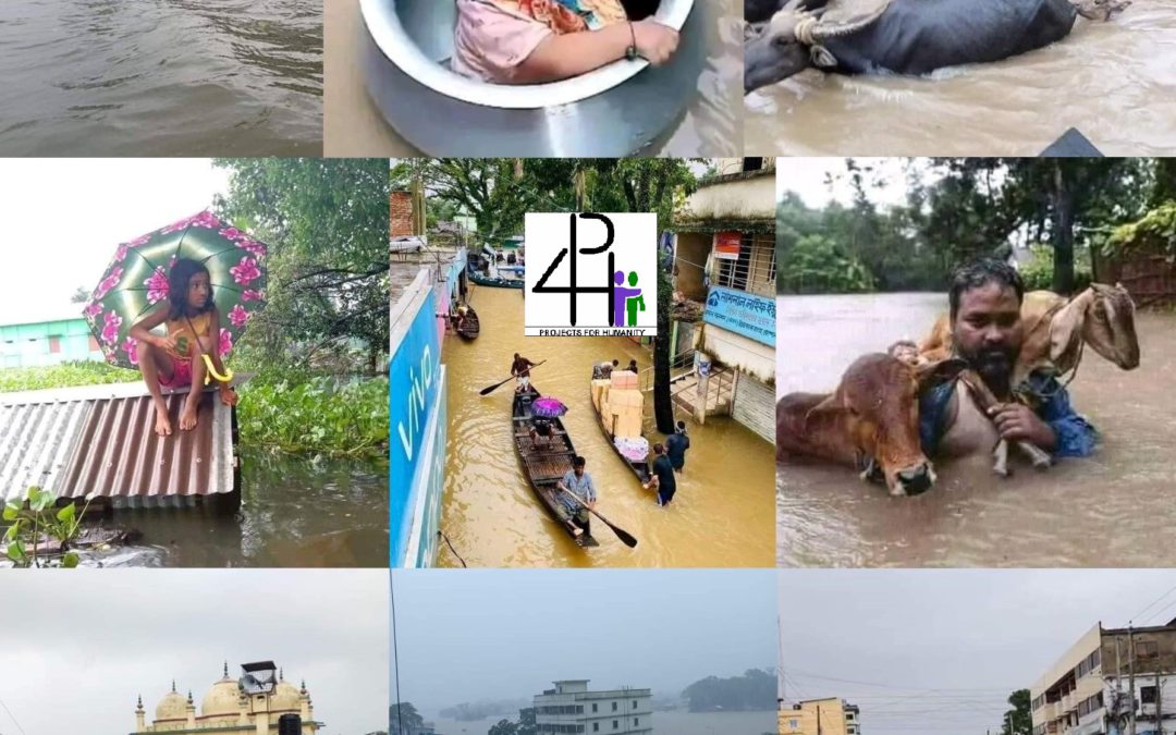 Emergency response for flood in Sylhet, Bangladesh